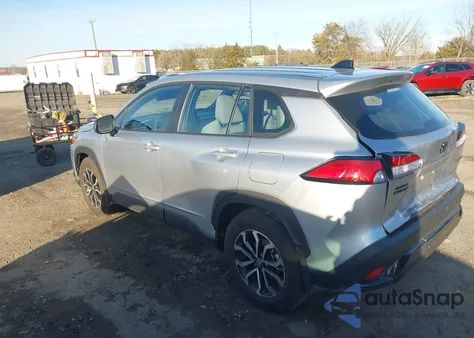 2025 Toyota Corolla Cross Hybrid S z USA, uszkodzony, nr VIN 7MUFBABG9SV073846